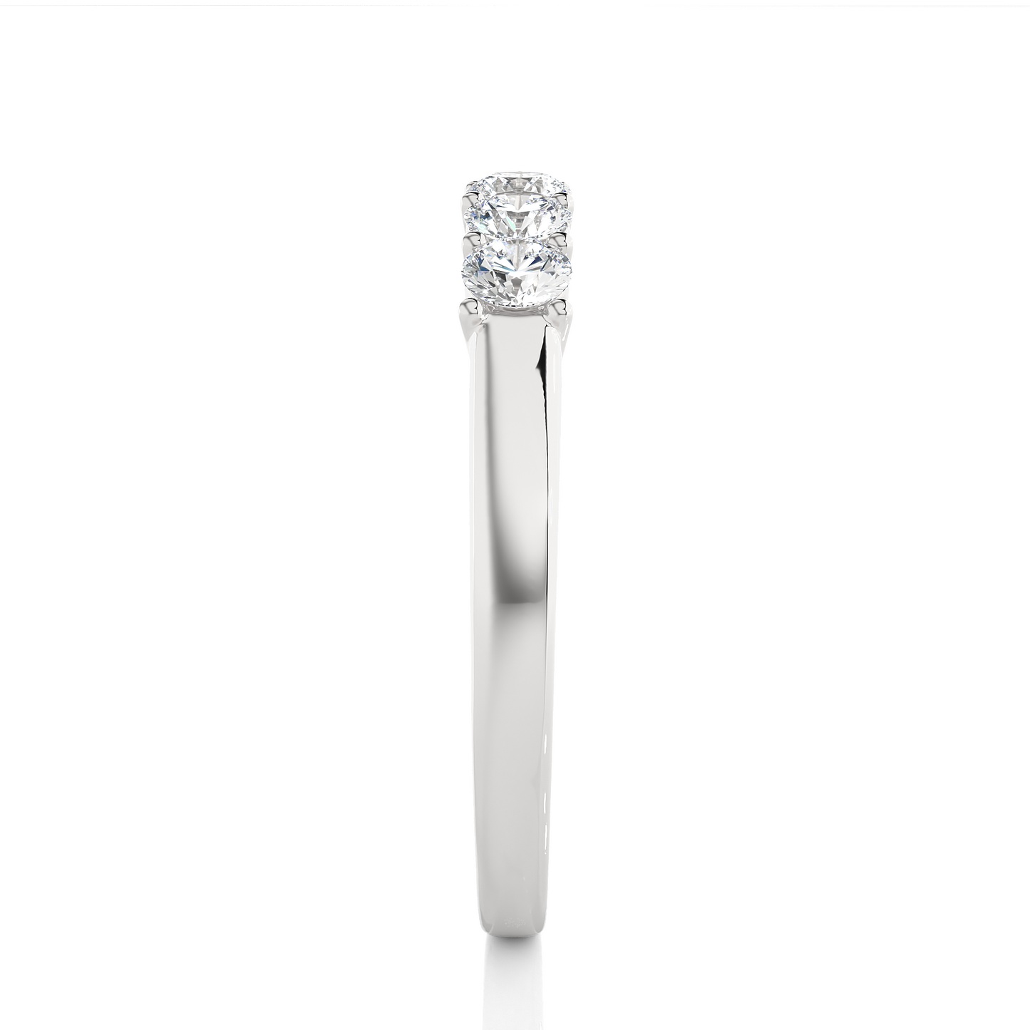 Elegant Eternity Band Ring 0.51 CT Labgrown Diamond Perfect Anniversary Gift For Her - HIGHCARAT DIAMONDS