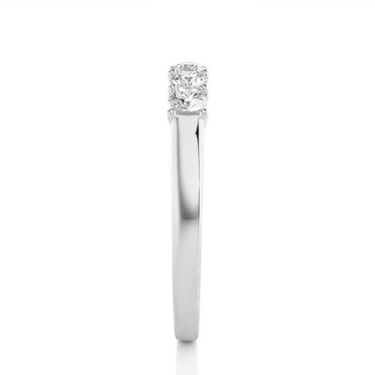 Elegant Eternity Band Ring 0.51 CT Labgrown Diamond Perfect Anniversary Gift For Her - HIGHCARAT DIAMONDS