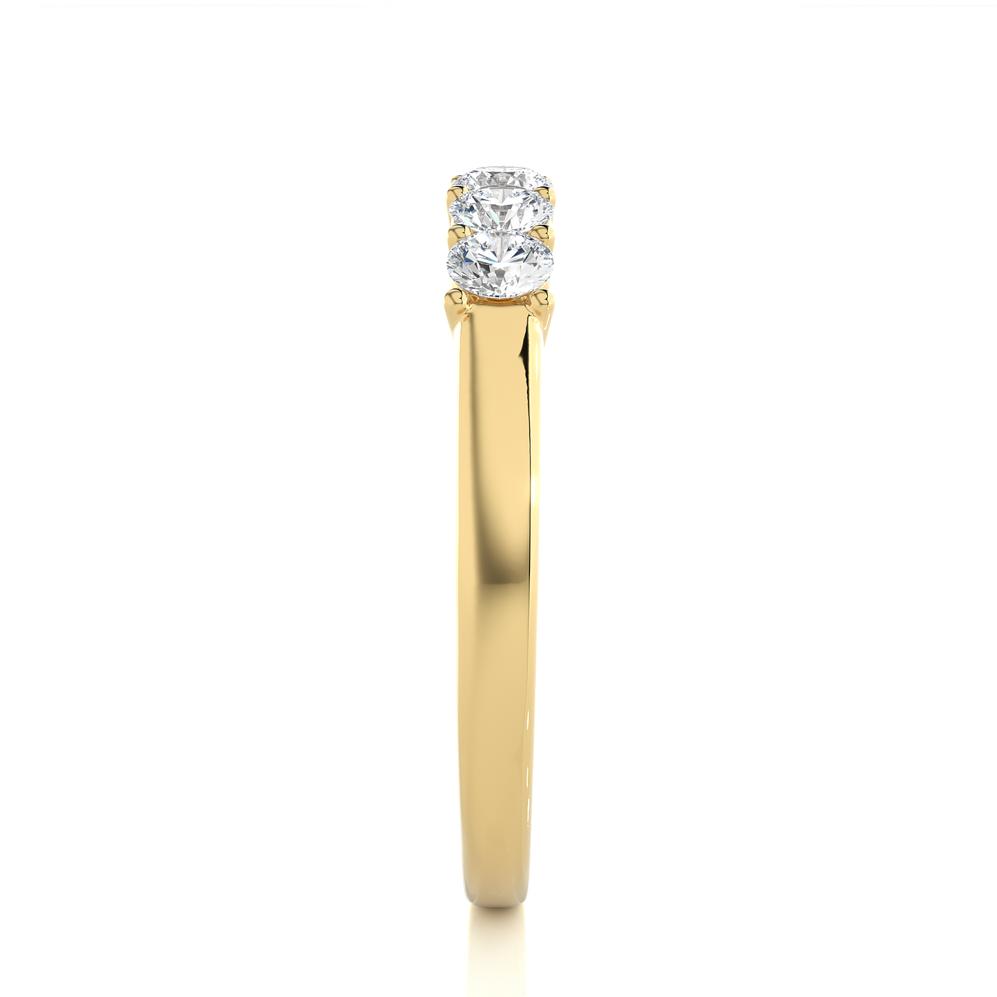 Elegant Eternity Band Ring 0.51 CT Labgrown Diamond Perfect Anniversary Gift For Her - HIGHCARAT DIAMONDS