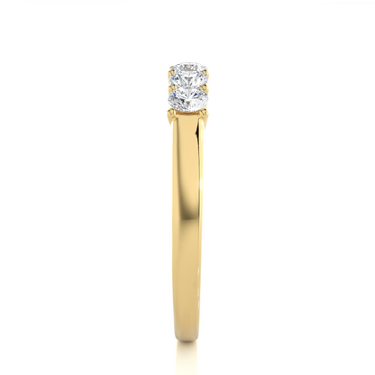 Elegant Eternity Band Ring 0.51 CT Labgrown Diamond Perfect Anniversary Gift For Her - HIGHCARAT DIAMONDS