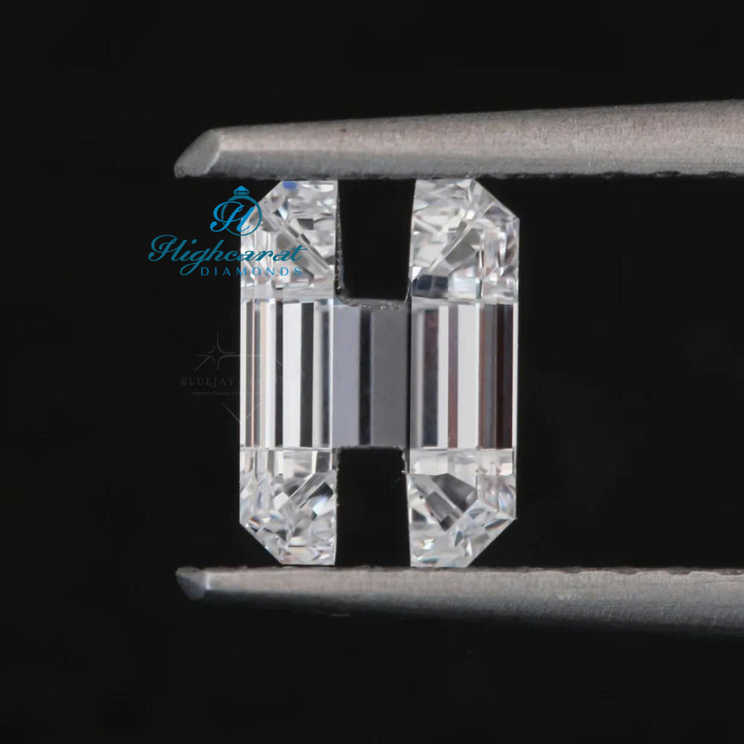Elegant H-Letter Diamond  Perfect for Custom Pendants, Rings & Minimalist Designs