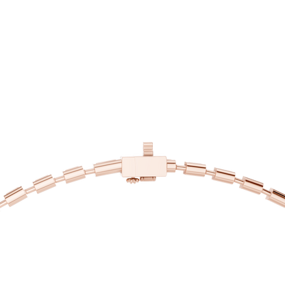 6.09 Ct Emerald Cut Lab grown Diamond 18k Solid Gold Stunning Fabulous Diamond Necklace For Her - HIGHCARAT DIAMONDS