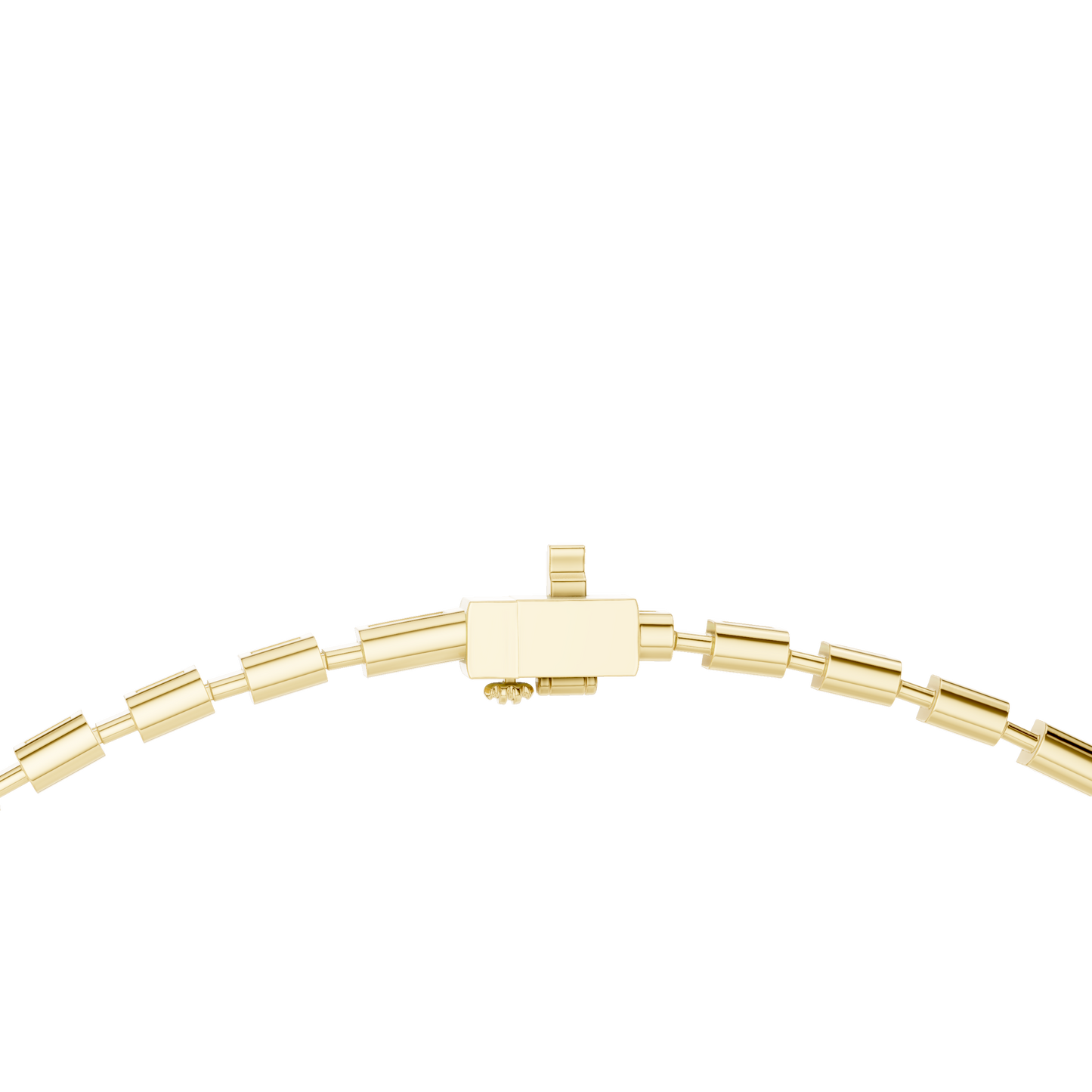 6.09 Ct Emerald Cut Lab grown Diamond 18k Solid Gold Stunning Fabulous Diamond Necklace For Her - HIGHCARAT DIAMONDS