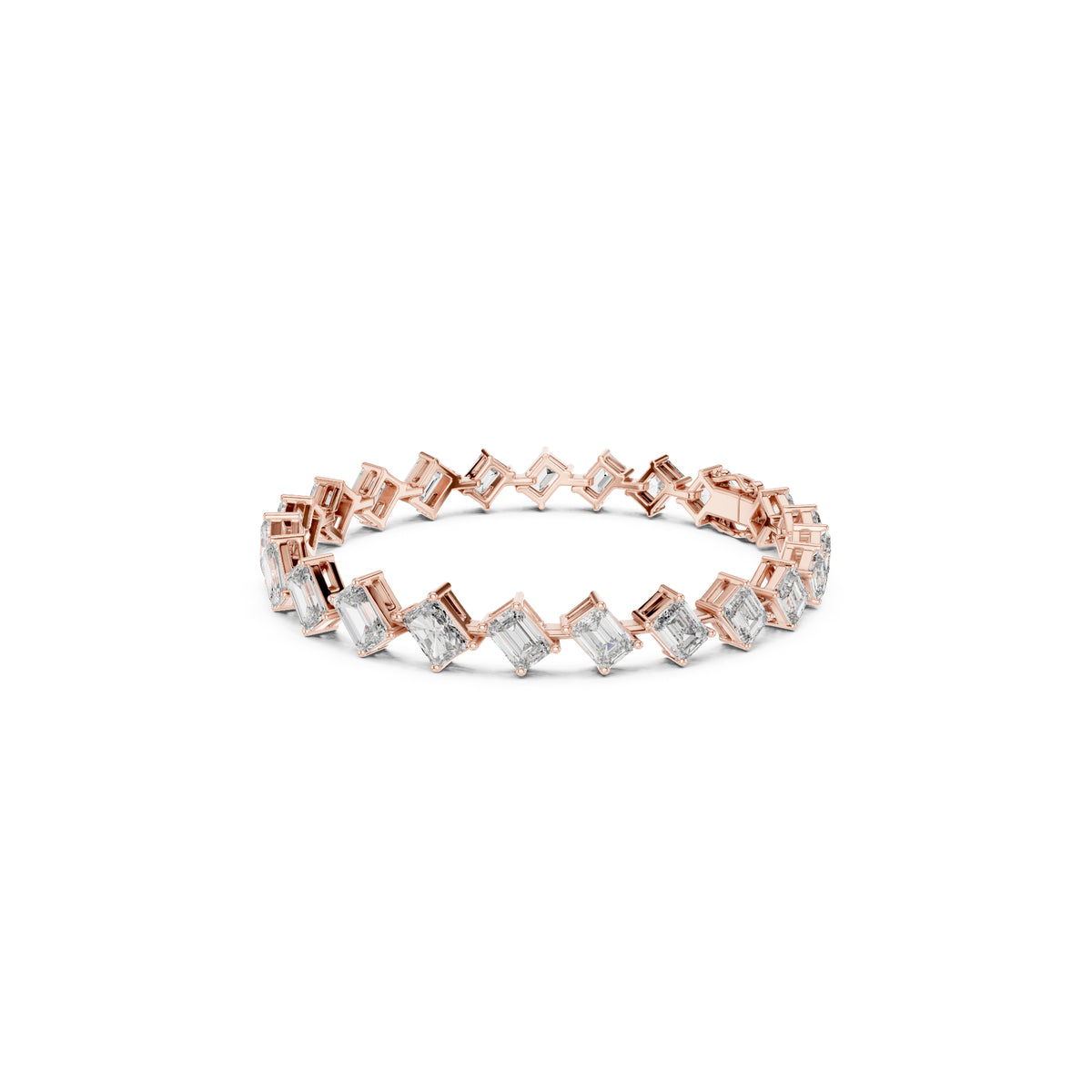 Vintage 15.79 Round Cut Lab Grown & Natural Diamond Unique Delicate Classic Dainty Stackable Tennis Bracelet For Her - HIGHCARAT DIAMONDS