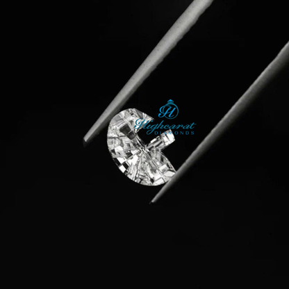 F letter Shape New Affordable loose Diamond For Classic look Party Wear - HIGHCARAT DIAMONDS