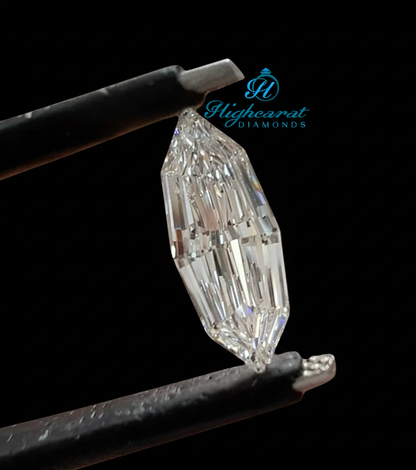 Marquise Shape Step Cut Diamond Flawless Clarity Lab Grown Dainty Classic Diamond - HIGHCARAT DIAMONDS