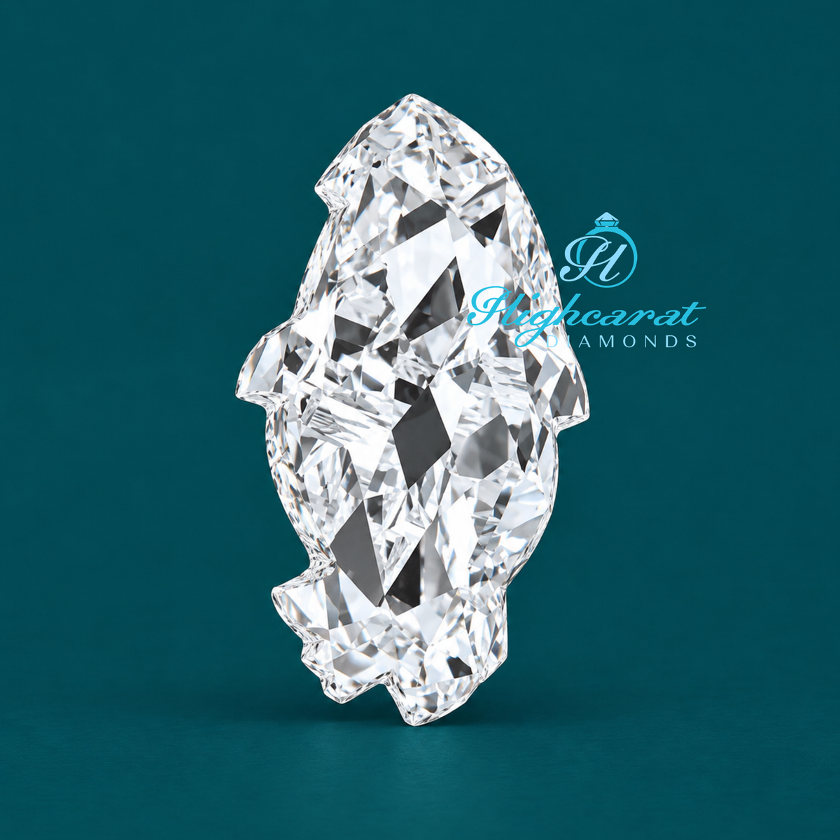 Unique Fish Shaped Lab Grown Diamond