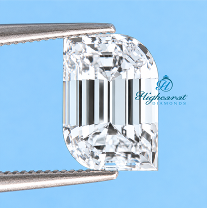 Flame Cut Fancy Shape Lab Grown Diamond