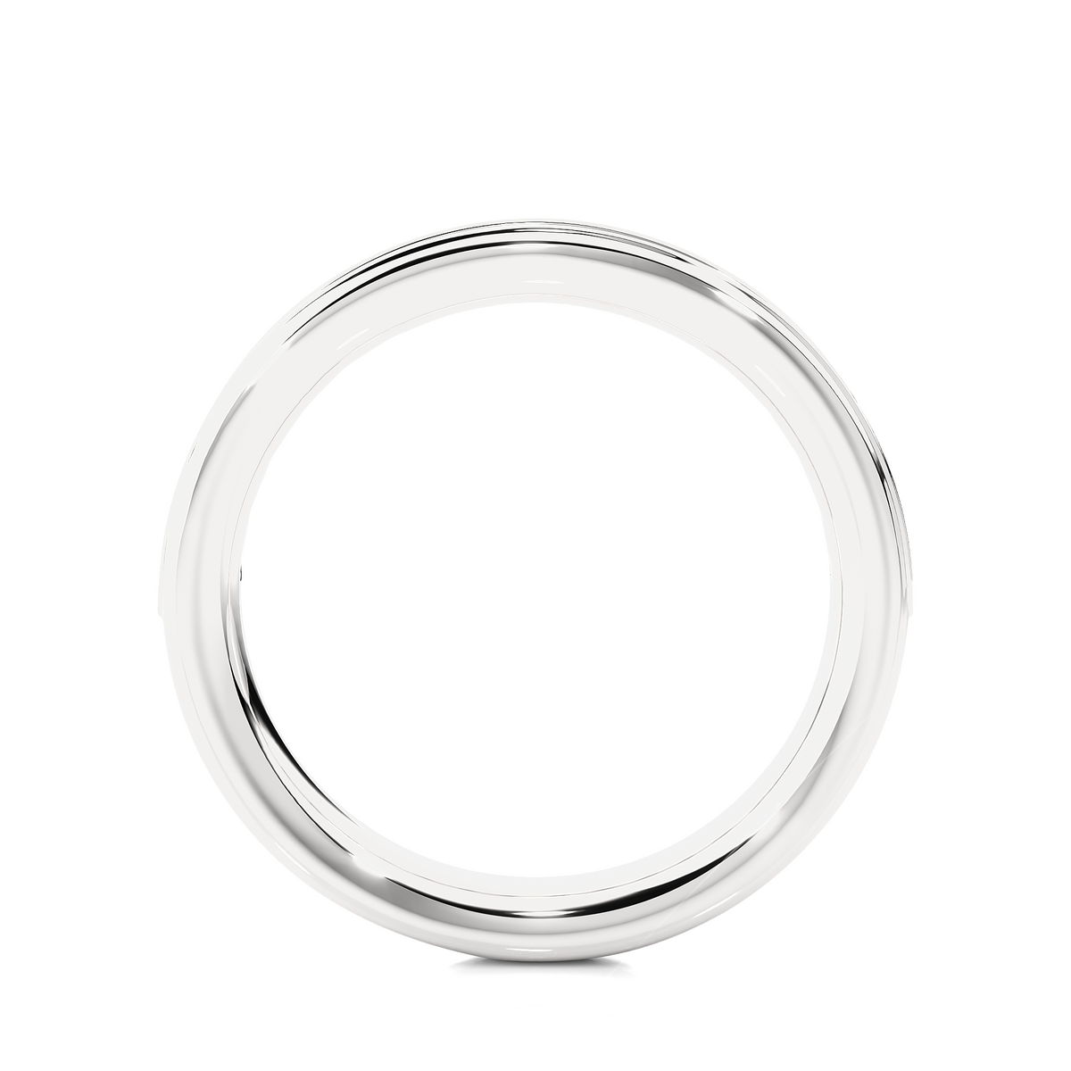 Full Eternity Round Shaped Wedding Band For Womens  in 14K Solid With Natural Or Lab Diamonds - HIGHCARAT DIAMONDS