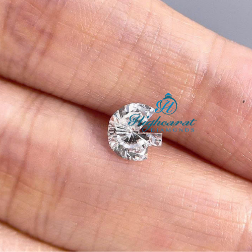 G Shape Loose Lab Grown Diamond Sparkling Latest Alphabetical For Pendant Style