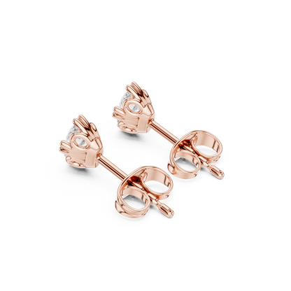 Oval Shape Lab Grown Diamond Classic Look Party Wear Diamond Earring  Anniversary Gift For Her
