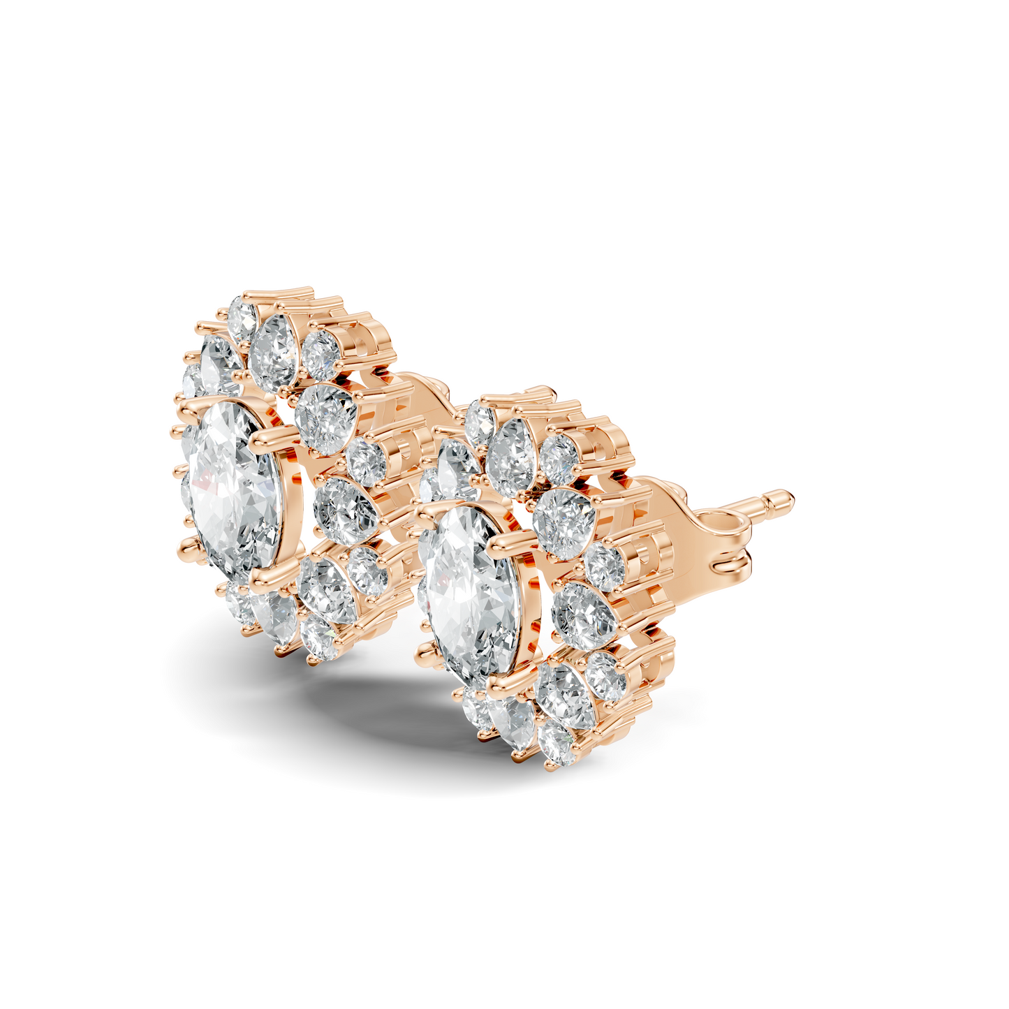 3.50 Ct Round, Pear, Oval Lab Grown Diamond Ethically Occasionally Wear Diamond Earrings