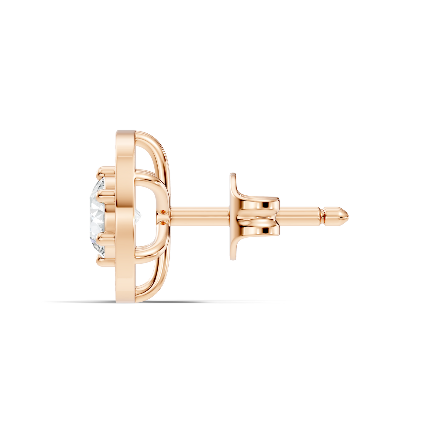 1.22 Ct Lab Grown Round Diamond New Classic Affordable Earrings For Anniversary Gift Her