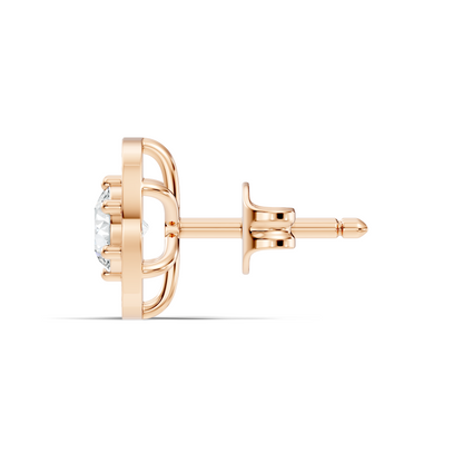 1.22 Ct Lab Grown Round Diamond New Classic Affordable Earrings For Anniversary Gift Her