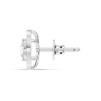 1.22 Ct Lab Grown Round Diamond New Classic Affordable Earrings For Anniversary Gift Her