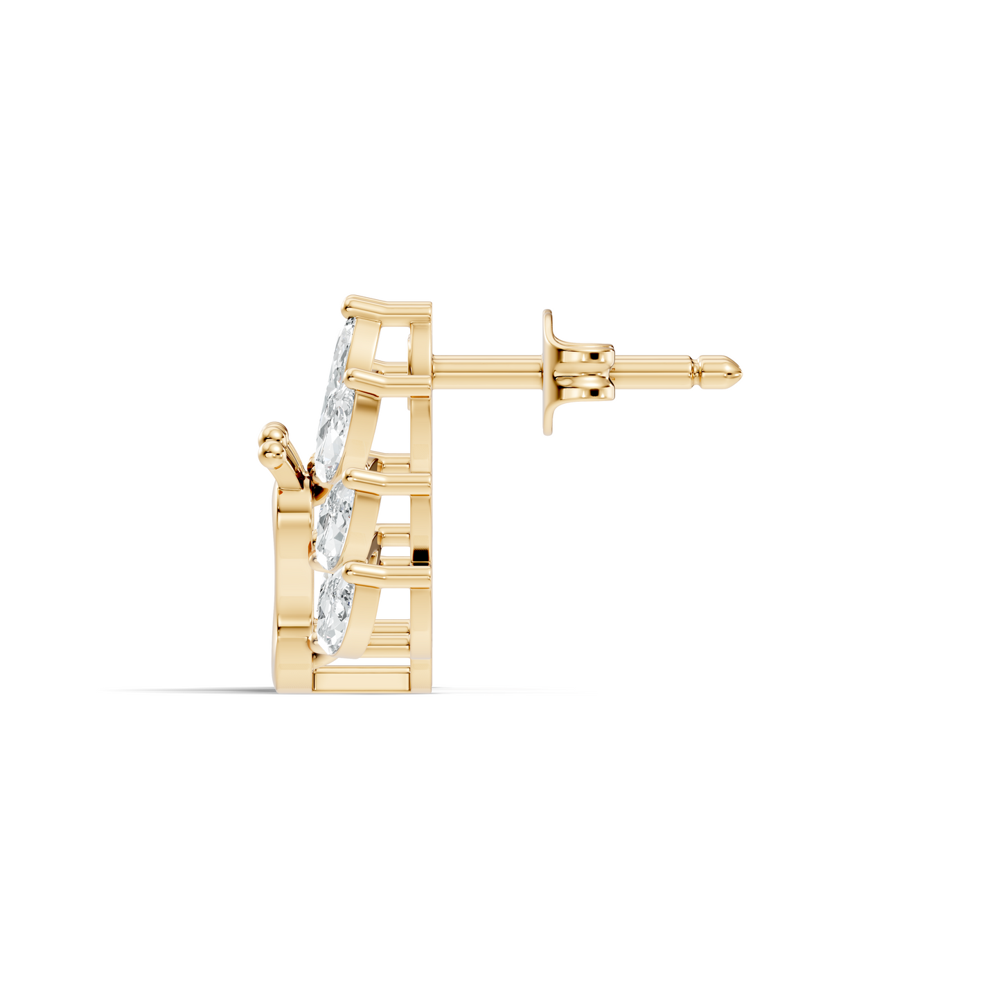 Marquise Cut 1.96 Ct Natural & Lab Grown Diamond New Style Unique Diamond Earrings For Women