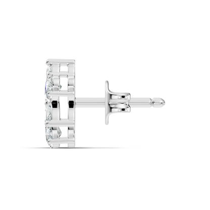 1.68 Ct Marquise & Pear Shape Natural & Lab grown Diamond Stunning Shinning Vintage Diamond Earrings For Birthday gif