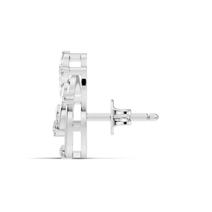 Affordable Classic Marquise Cut Diamond Stud Earrings Timeless Elegance Gift In 14K Solid Gold