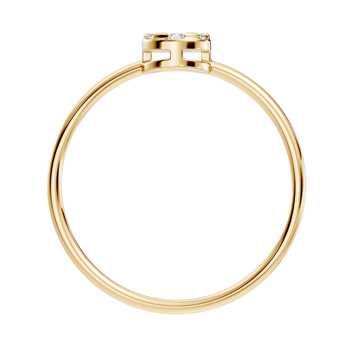 Round Cut White Colorless Lab Grown & Natural Diamond Vintage Delicate Halo Cluster Promise Ring For Her