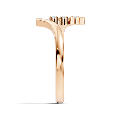 Vintage Round Cut White Colorless Diamond Elegant Art Deco Dainty Stunning Party Wear Ring For Her