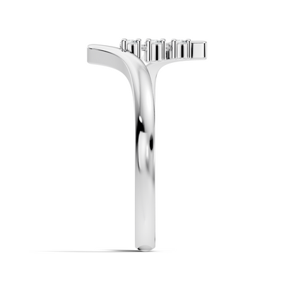 Vintage Round Cut White Colorless Diamond Elegant Art Deco Dainty Stunning Party Wear Ring For Her