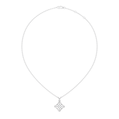 0.14 Carat Round Cut Diamond Pendant in 18K Solid Yellow Gold Perfect Gift for Her