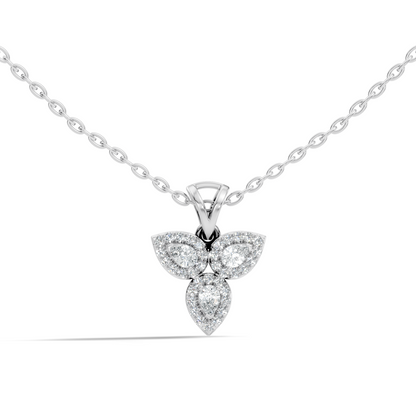 Elegant 0.53 Carat Pear Cut Diamond Pendant Perfect Gift for Women