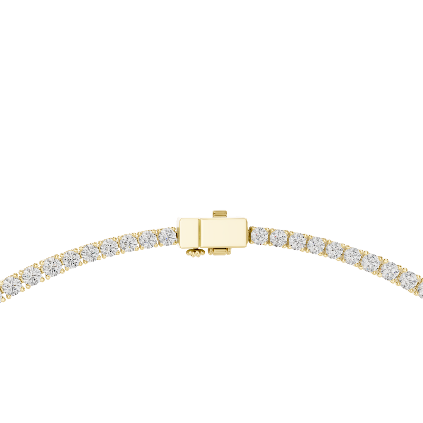 14k Solid Rose Gold Round Cut Lab Grown Diamond fantastic Vintage Diamond Necklace For Bridal Gift