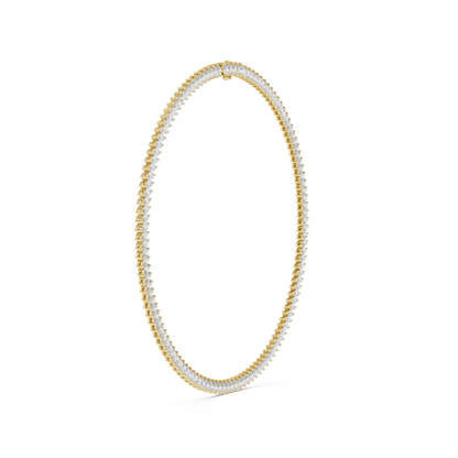 Marquise Cut Lab Grown & Natural Diamond Very Stunning And Classic Look Women Necklace For Her