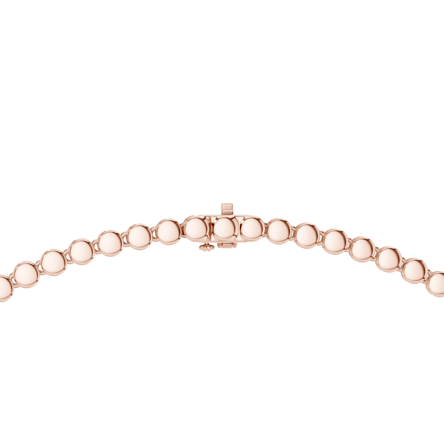 7.26 Ct Round Cut Lab grown & Natural Diamond 14k Solid Rose Gold  Wedding Wear Necklace for Her