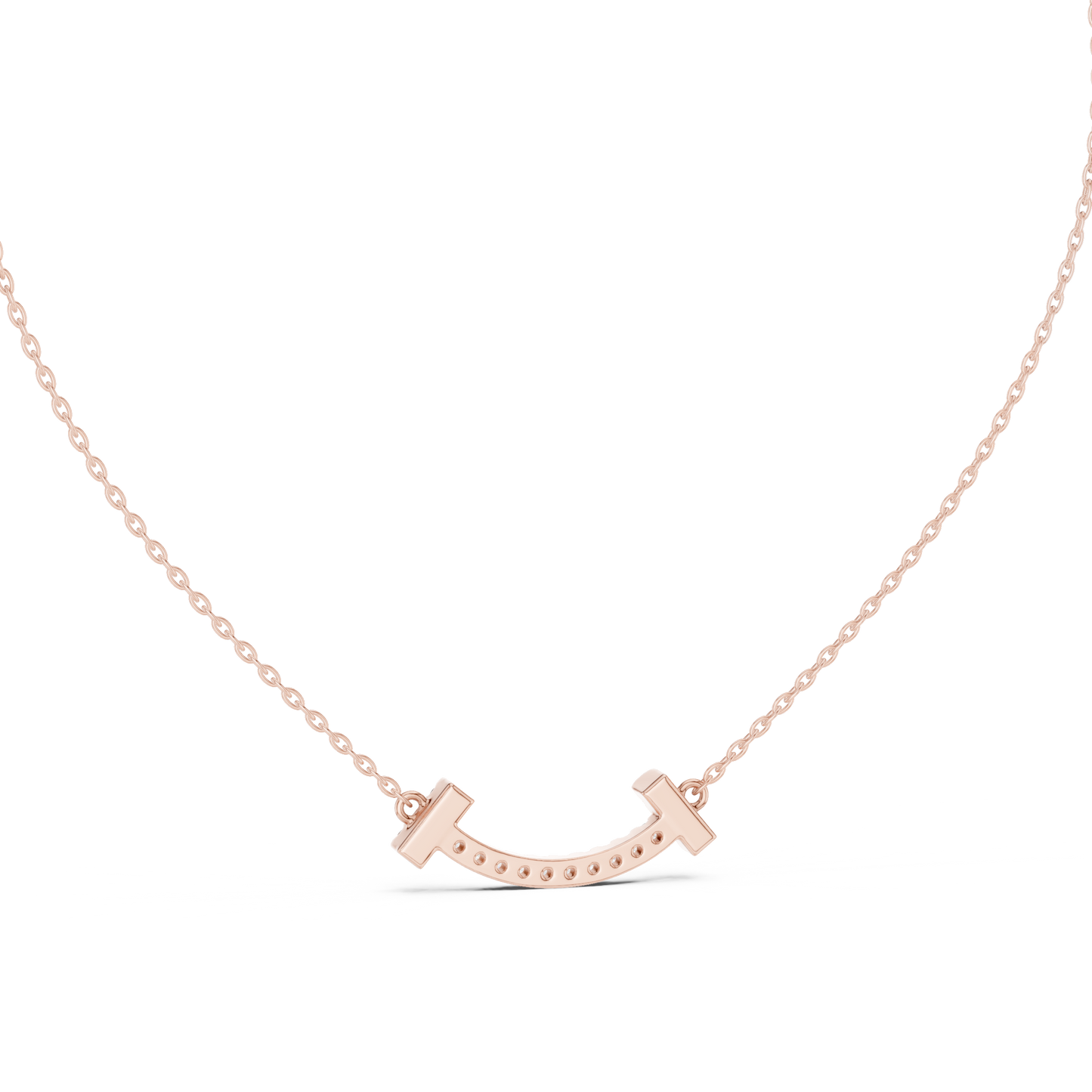 Round Shape Stunning New Style 14k Solid Gold Diamond Pendant For Women Daily Wear