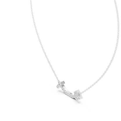 Round Shape Stunning New Style 14k Solid Gold Diamond Pendant For Women Daily Wear