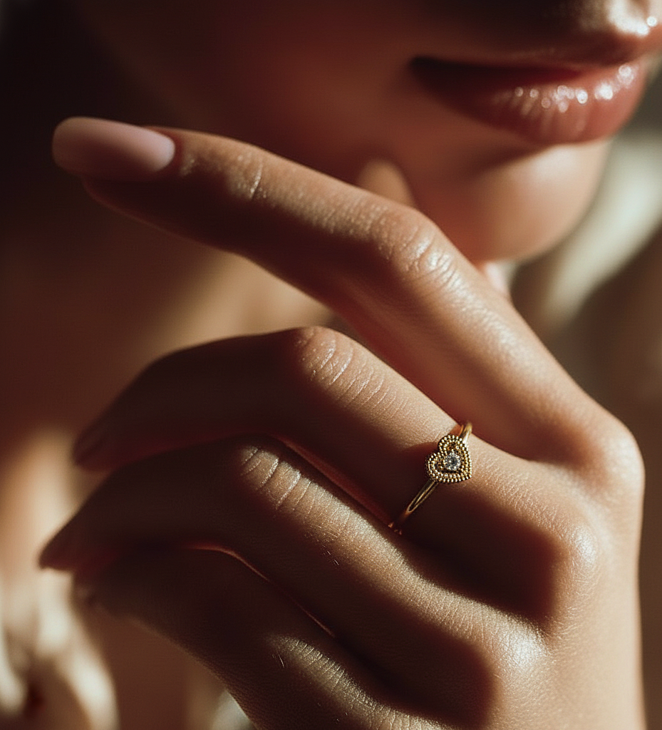 Lab grown Round cut Diamond Proposal Ring