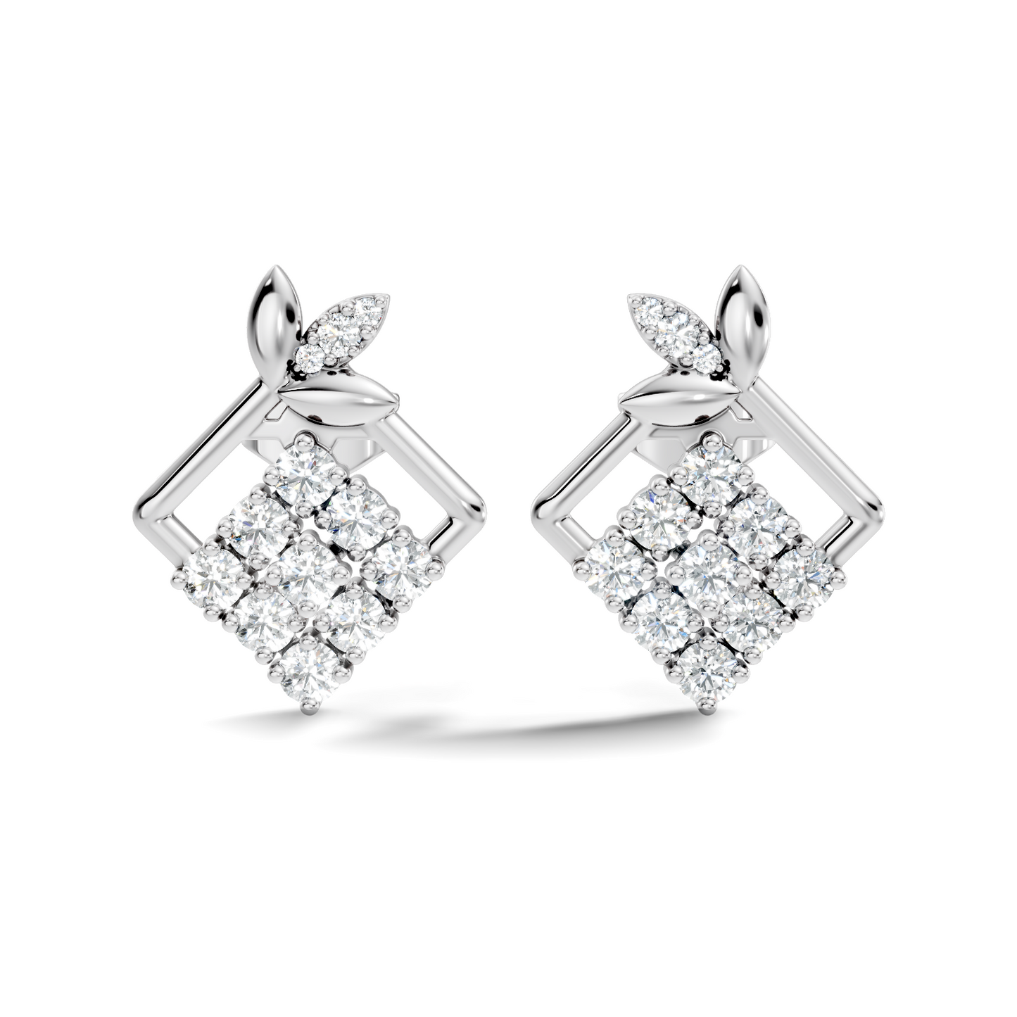 Vintage Round Cut Top Grade Diamond Unique Minimalist Dainty Classic Stunning Party Wear Earring For Her - HIGHCARAT DIAMONDS