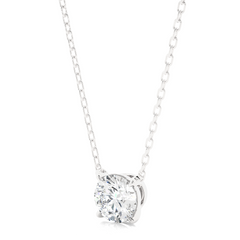 Handcrafted 14K Gold Labgrown Diamond Solitaire Pendant Necklace perfect  gift for wife - HIGHCARAT DIAMONDS
