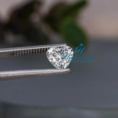 Heart Shaped lab-Grown Diamond Pendant And Ring For Women, Featuring New Sparkling Elegance