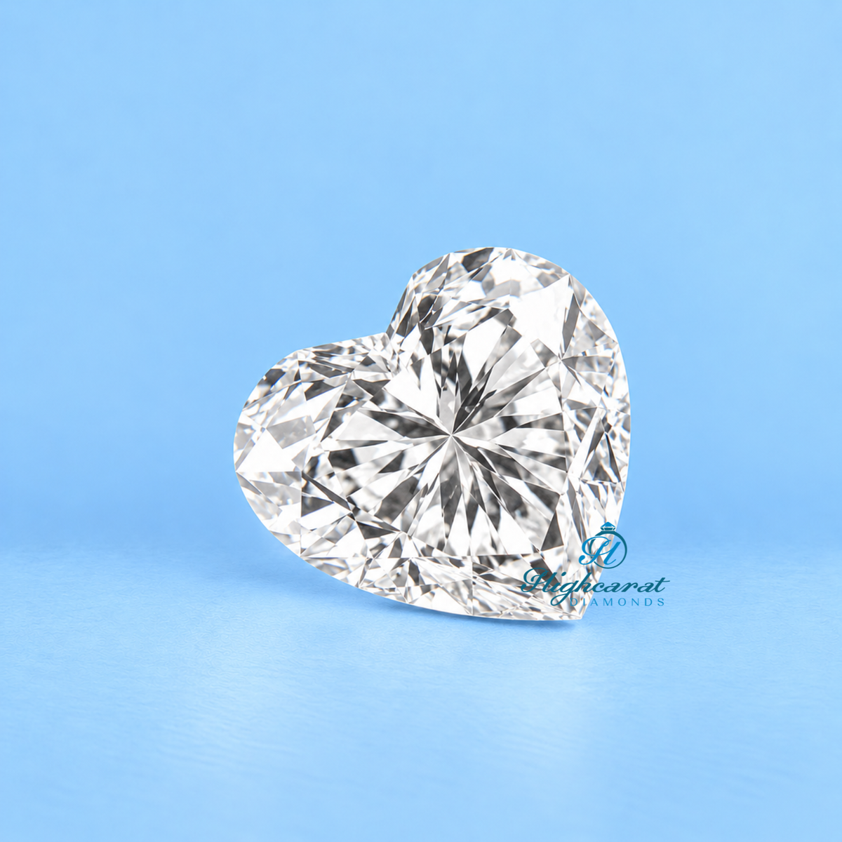 Antique Heart Shaped Lab Grown Diamond