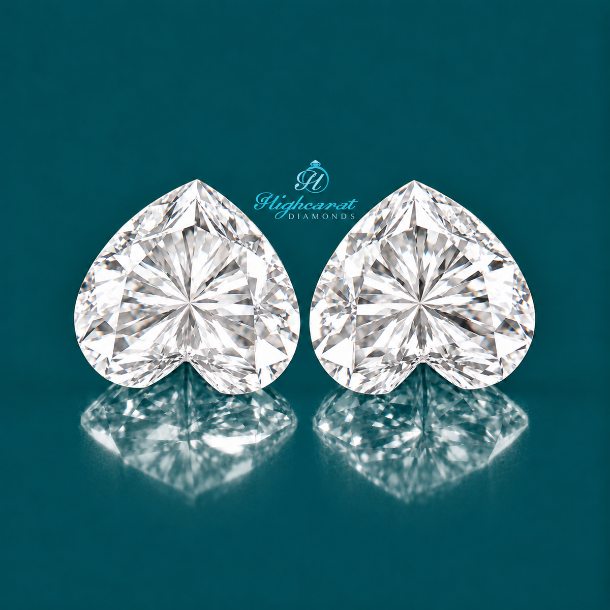 Unique Antique Heart Shape Lab Grown Diamond Stone