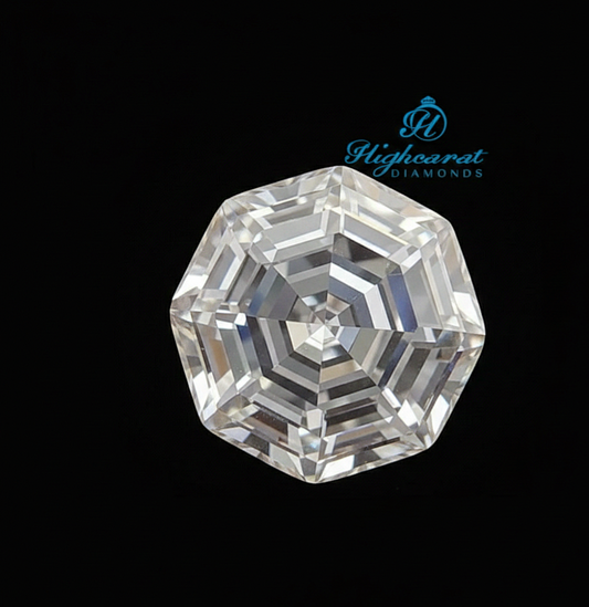Hexagon Step Cut Antique Diamond Elegant Classic Lab Grown Diamond Jewelry - HIGHCARAT DIAMONDS