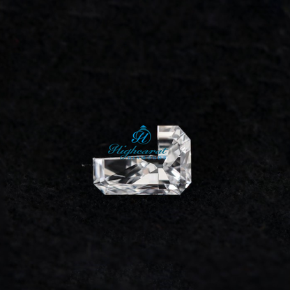 L Shape Premium Lab-Grown Diamond Modern Style For Her Custom Fine Jewelry