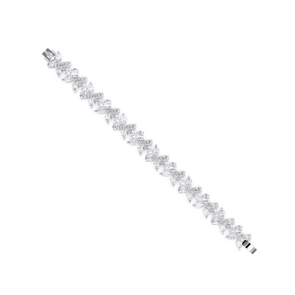 Lab Grown Marquise Diamond Cluster Bracelet - HIGHCARAT DIAMONDS