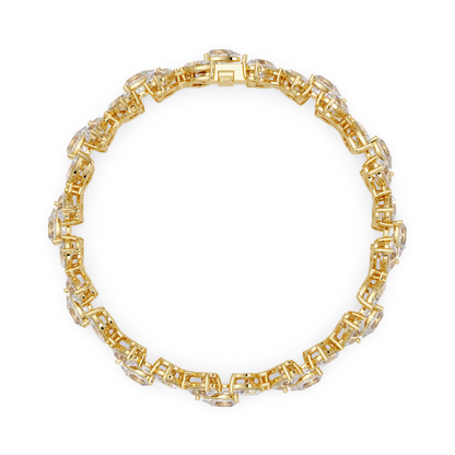 Lab Grown Marquise Diamond Cluster Bracelet - HIGHCARAT DIAMONDS
