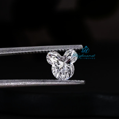 Mickey Mouse Shape Lab-Grown Diamond  Unique Cartoon Cut Stone For Cute Fine Jewelry - HIGHCARAT DIAMONDS