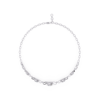 Lab Grown Round Diamond Floral Motif Bracelet - HIGHCARAT DIAMONDS