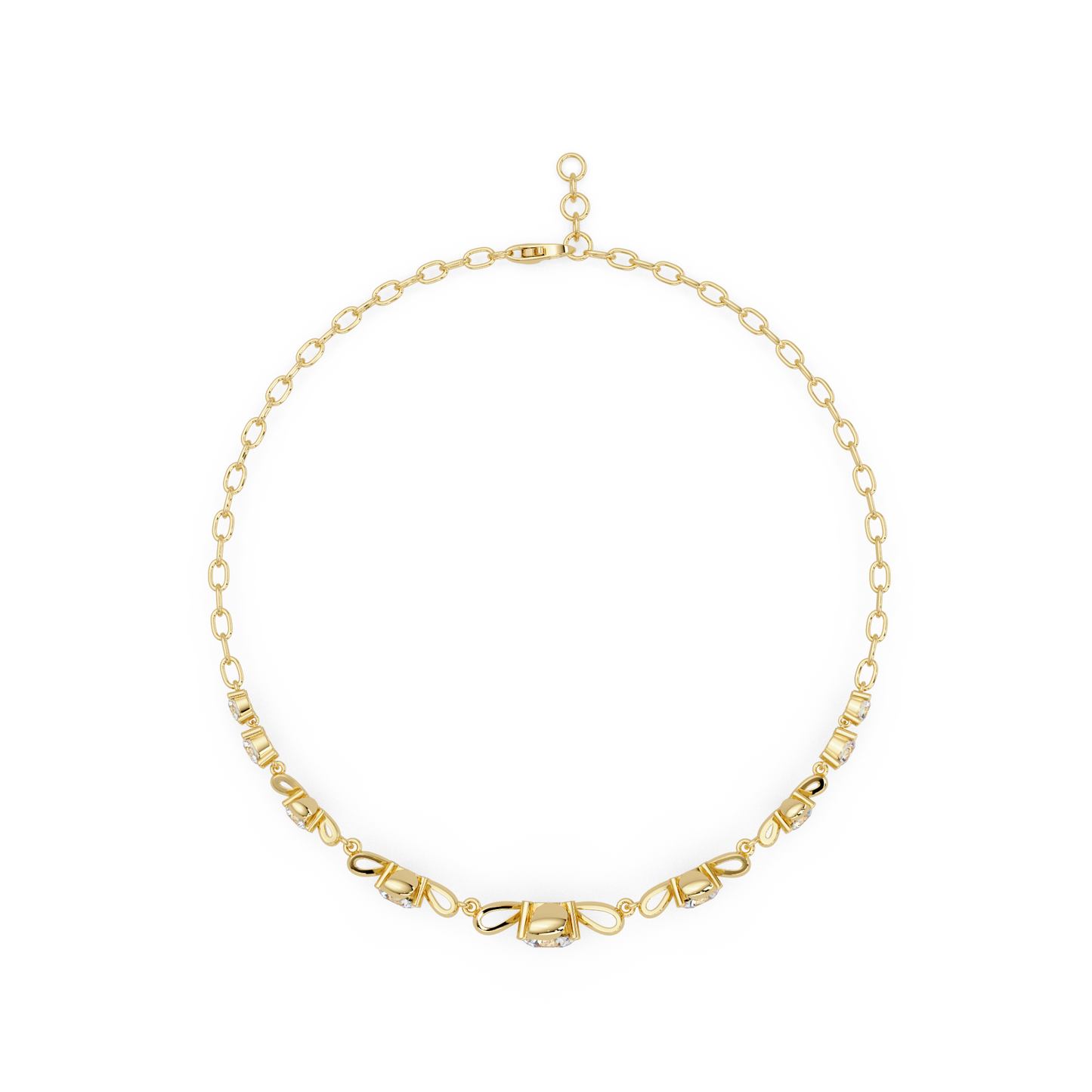 Lab Grown Round Diamond Floral Motif Bracelet - HIGHCARAT DIAMONDS