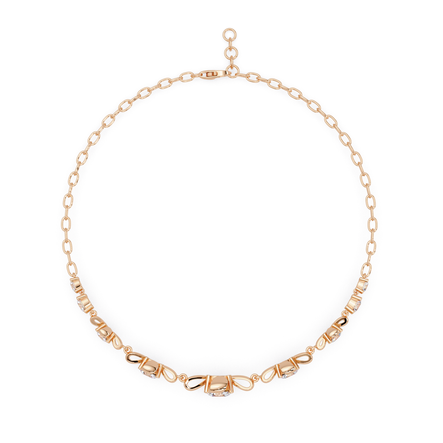 Lab Grown Round Diamond Floral Motif Bracelet - HIGHCARAT DIAMONDS