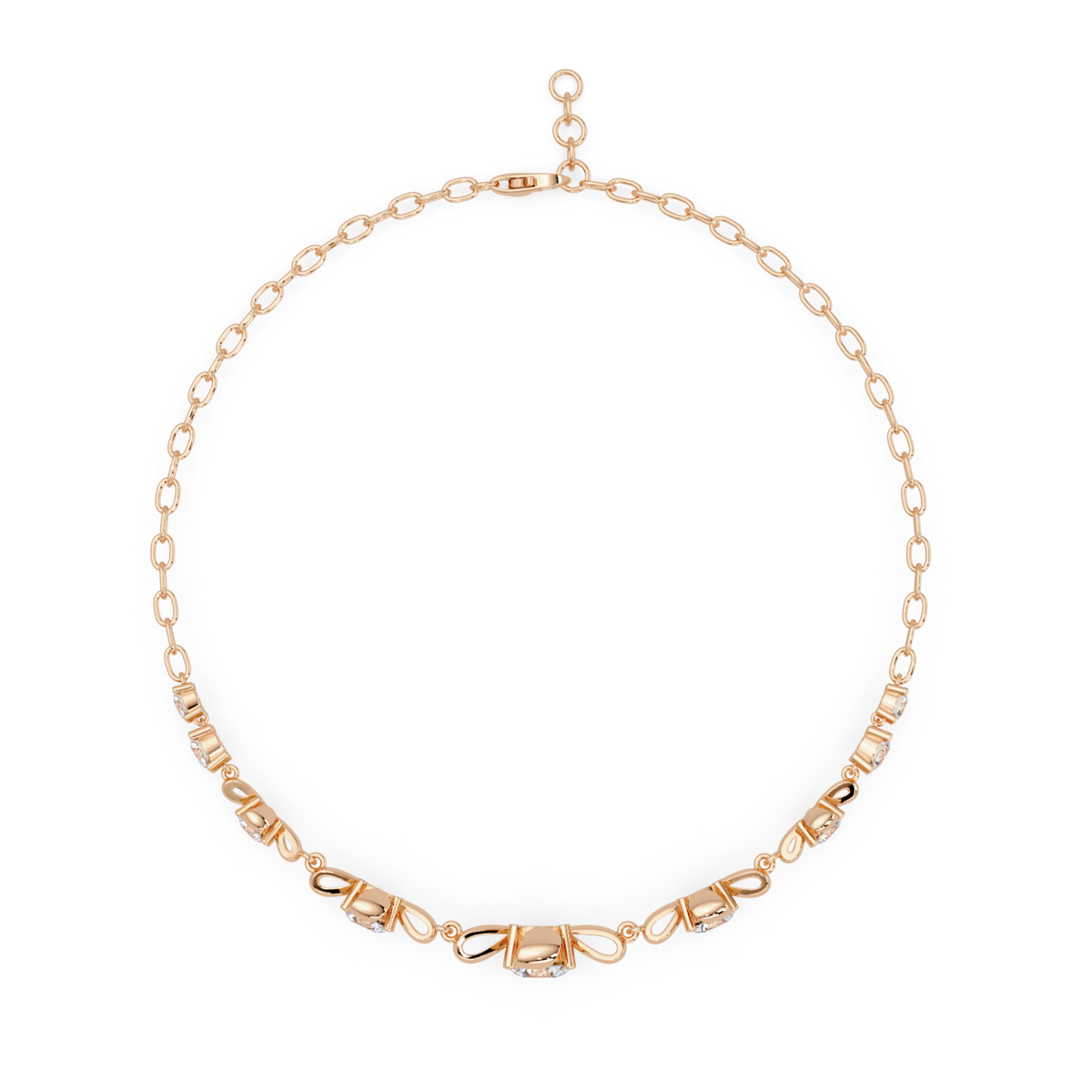 Lab Grown Round Diamond Floral Motif Bracelet - HIGHCARAT DIAMONDS