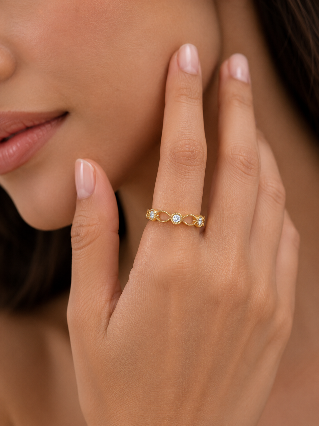 Lab-Grown and Natural Diamond Wedding Band for Brides New Dainty Diamond Ring Band for Her - HIGHCARAT DIAMONDS