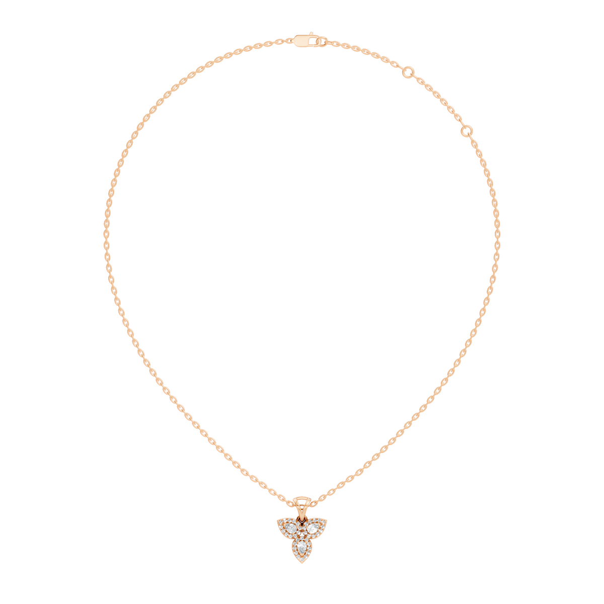Elegant 0.53 Carat Pear Cut Diamond Pendant Perfect Gift for Women - HIGHCARAT DIAMONDS