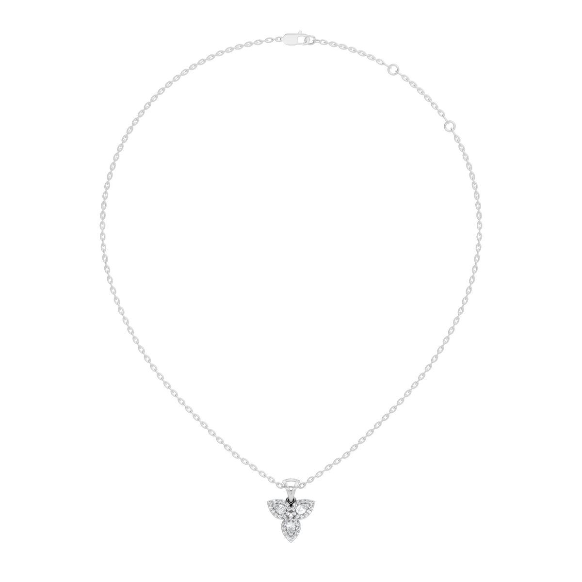 Elegant 0.53 Carat Pear Cut Diamond Pendant Perfect Gift for Women - HIGHCARAT DIAMONDS
